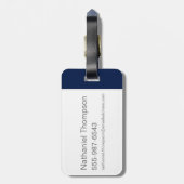 ハリー・ポッター | レイブンクロー™ ラヴェン・ウォータカラー ラゲッジタグ (裏面縦)