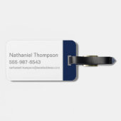 ハリー・ポッター | レイブンクロー™ ラヴェン・ウォータカラー ラゲッジタグ (裏面横)