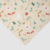 ハリー・ポッター |休日のアイコンのパターン 薄葉紙 (詳細)