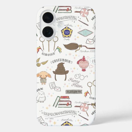 ハリー・ポッター™ 小さな魔法のパターン Case-Mate iPhoneケース (裏面)