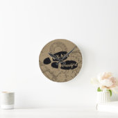 ハリー・ポッター |悪質なMANAGED™マップ機器シンボル ラウンド壁時計 (ホーム)