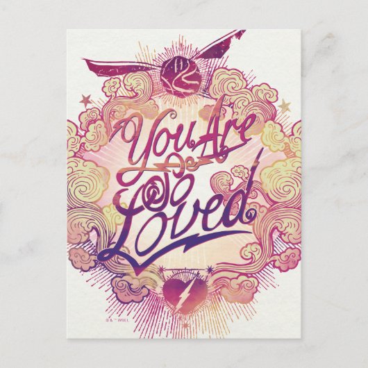 ハリー・ポッター |愛される ポストカード (正面)