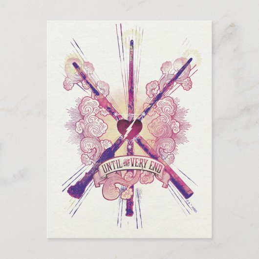 ハリー・ポッター |最後まで ポストカード (正面)