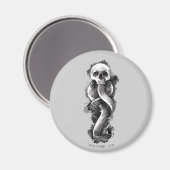 ハリー・ポッター |濃いマークの水色 マグネット (正面/裏面)