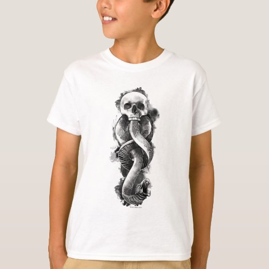 ハリー・ポッター |濃いマークの水色 Tシャツ (正面)