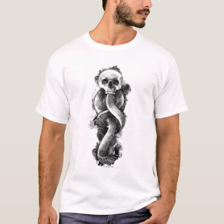 ハリー・ポッター |濃いマークの水色 Tシャツ