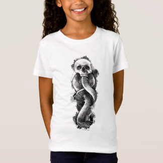 ハリー・ポッター |濃いマークの水色 Tシャツ