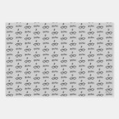 ハリー・ポッター |稲妻の傷跡と眼鏡 ラッピングペーパーシート (正面3)