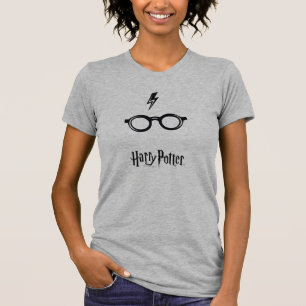 ハリー・ポッター 稲妻の傷跡と眼鏡 Tシャツ