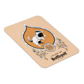 ハリー・ポッター™ | 繊細なスケッチ ハッフルパフ™の紋章 マグネット (右側)