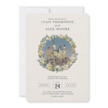 ハリー・ポッター | 花のホグワーツ城のウェディング