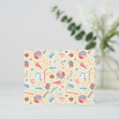 ハリー・ポッター™ 誕生日お祝いパターン ポストカード (スタンド正面)