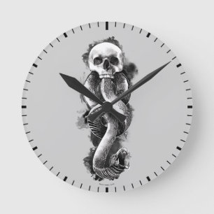 ハリー・ポッター   闇の印 ウォーターカラー ラウンド壁時計