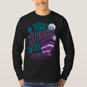 ハリー・ポッター  騎士バスタイポグラフィ図 Tシャツ