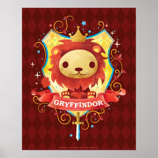 ハリー・ポッター | 魅力的 GRYFFINDOR™クレスト ポスター (正面)