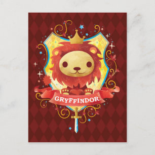 ハリー・ポッター   魅力的 GRYFFINDOR™クレスト ポストカード