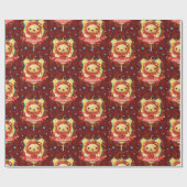 ハリー・ポッター | 魅力的 GRYFFINDOR™クレスト ラッピングペーパー (フラット)