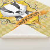 ハリー・ポッター | 魅力的 HUFFLEPUFF™ Crest シェルパブランケット (3/4)