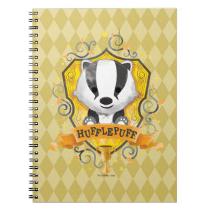 ハリー・ポッター   魅力的 HUFFLEPUFF™ Crest ノートブック