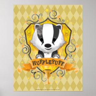 ハリー・ポッター   魅力的 HUFFLEPUFF™ Crest ポスター