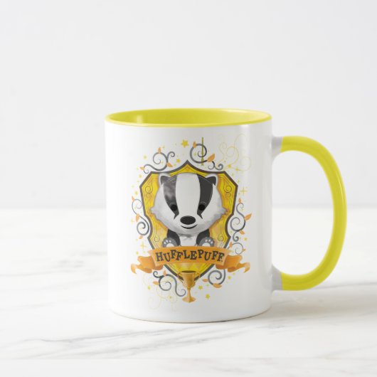 ハリー・ポッター | 魅力的 HUFFLEPUFF™ Crest マグカップ (右)