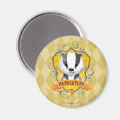ハリー・ポッター | 魅力的 HUFFLEPUFF™ Crest マグネット (正面/裏面)