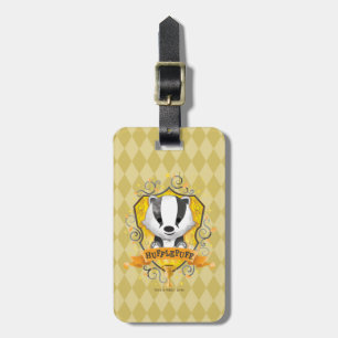ハリー・ポッター   魅力的 HUFFLEPUFF™ Crest ラゲッジタグ