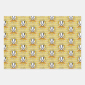 ハリー・ポッター | 魅力的 HUFFLEPUFF™ Crest ラッピングペーパーシート (正面)