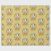 ハリー・ポッター | 魅力的 HUFFLEPUFF™ Crest ラッピングペーパー (フラット)