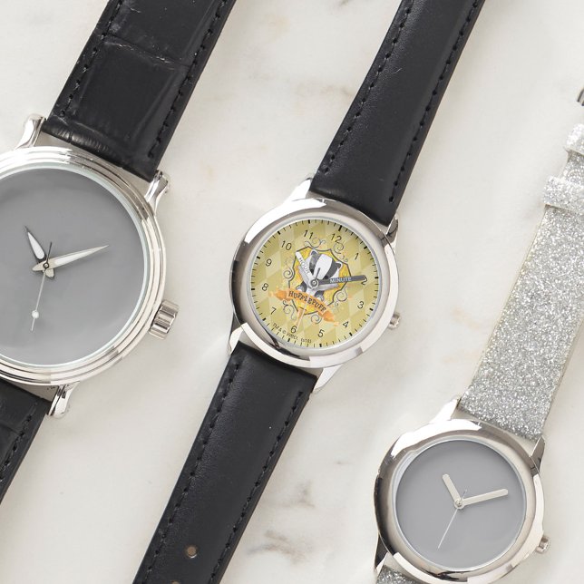 ハリー・ポッター | 魅力的 HUFFLEPUFF™ Crest 腕時計 (クリエイターアップロード済み)