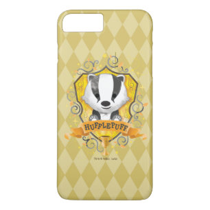 ハリー・ポッター 魅力的 HUFFLEPUFF™ Crest iPhone 8 Plus/7 Plusケース