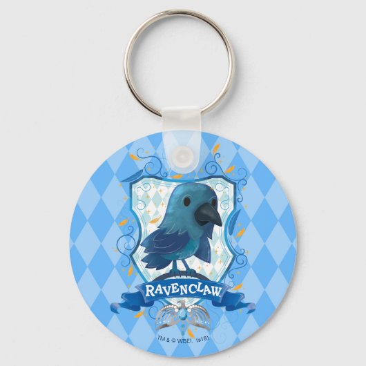 ハリー・ポッター | 魅力的 RAVENCLAW™ Crest キーホルダー (正面)