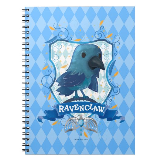 ハリー・ポッター | 魅力的 RAVENCLAW™ Crest ノートブック (正面)