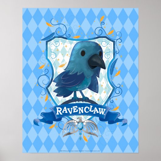 ハリー・ポッター | 魅力的 RAVENCLAW™ Crest ポスター (正面)