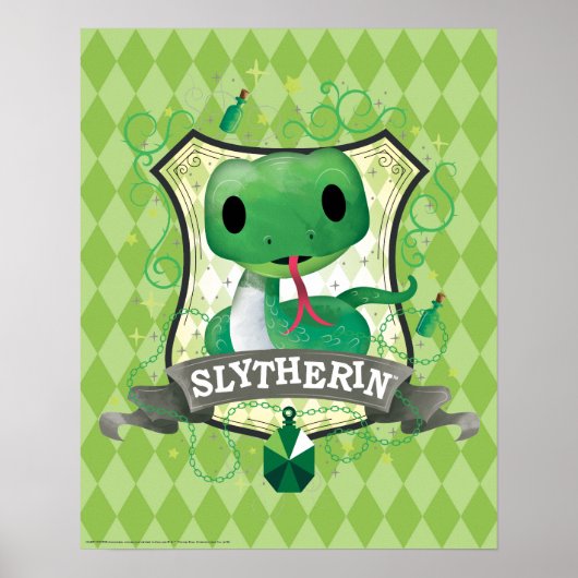 ハリー・ポッター | 魅力的 SLYTHERIN™クレスト ポスター (正面)