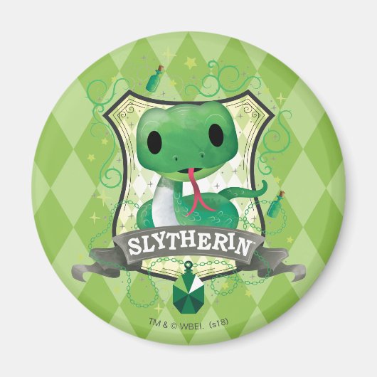 ハリー・ポッター | 魅力的 SLYTHERIN™クレスト マグネット (正面)