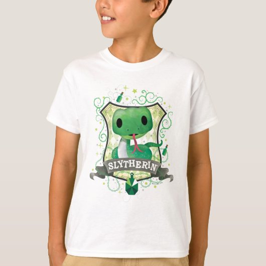 ハリー・ポッター | 魅力的 SLYTHERIN™クレスト Tシャツ (正面)