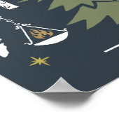 ハリー・ポッター™魔法のクリスマスツリー ポスター (角)