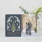 ハリー・ポッター™魔法のクリスマスツリー 招待状 (スタンド正面)