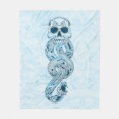 ハリー・ポッター | Aguamenti Dark Mark Graphic フリースブランケット (正面)