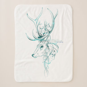 ハリー・ポッター AGUAMENTI EXPECTTO PATRIUM™ Stag シェルパブランケット