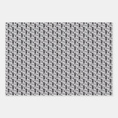 ハリー・ポッター | "Free Dobby"シルエットタイポグラフィ ラッピングペーパーシート (正面2)