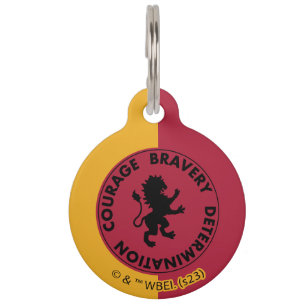 ハリー・ポッター GRYFFINDOR™ハウストレイトグラフィック ペット ネームタグ