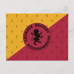 ハリー・ポッター   GRYFFINDOR™ハウストレイトグラフィック ポストカード