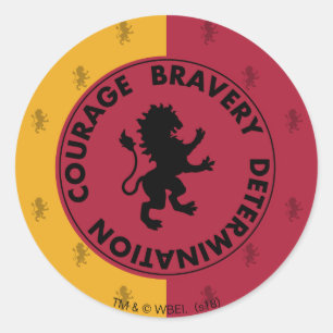 ハリー・ポッター GRYFFINDOR™ハウストレイトグラフィック ラウンドシール