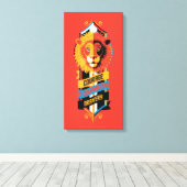 ハリー・ポッター | GRYFFINDOR™ハウストレイトシギル キャンバスプリント (インサイチュ (ウッドフロア))