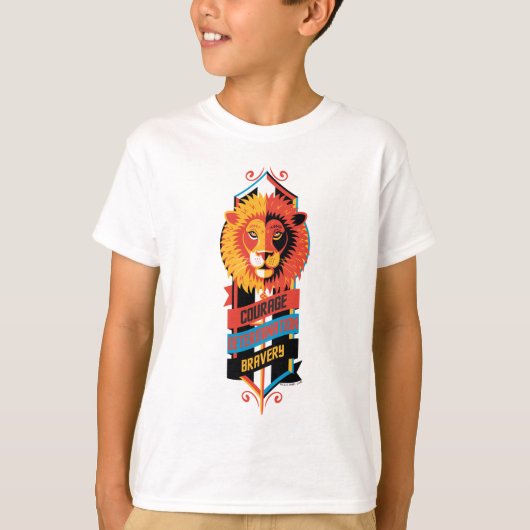 ハリー・ポッター | GRYFFINDOR™ハウストレイトシギル Tシャツ (正面)