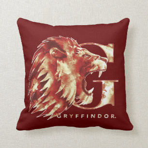 ハリー・ポッター GRYFFINDOR™ライオンの水彩 クッション