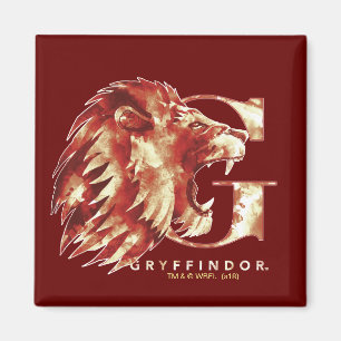 ハリー・ポッター GRYFFINDOR™ライオンの水彩 マグネット