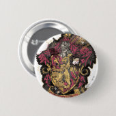 ハリー・ポッター | Gryffindor Crest – 破棄 缶バッジ (正面&裏面)